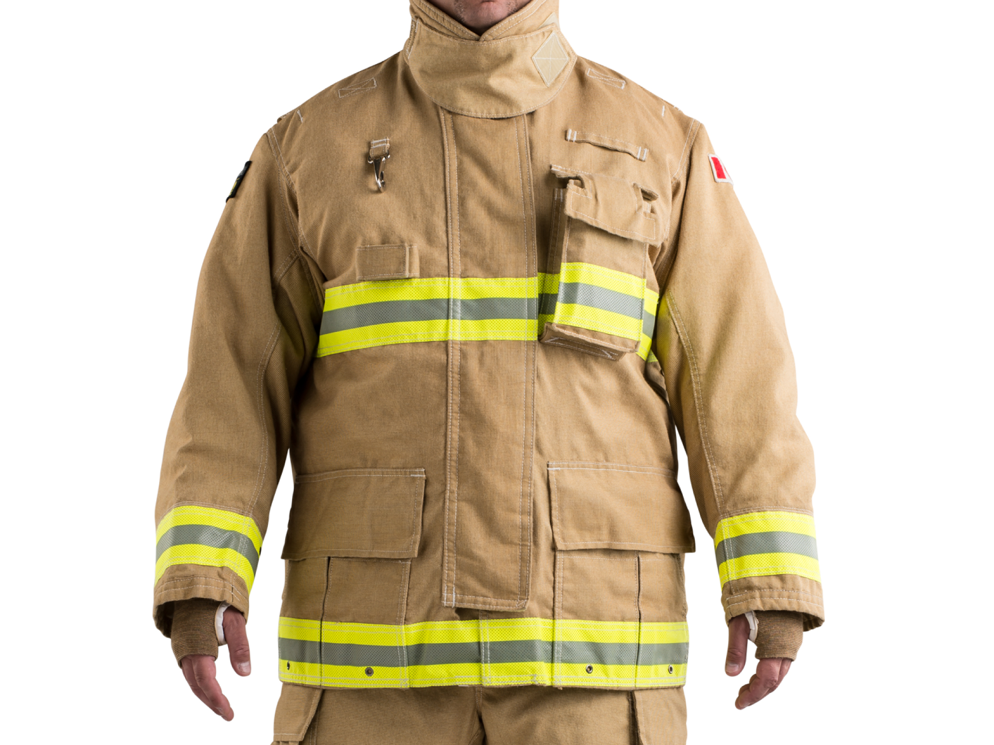 24 - Manteau Flame Fighter S-Series Armor AP Gold