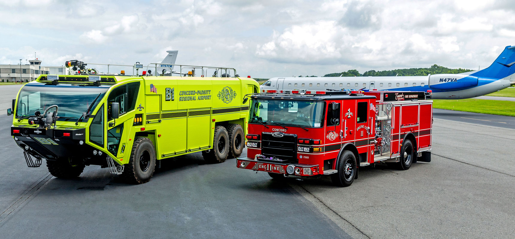 véhicules incendie municipaux et aéroportuaires