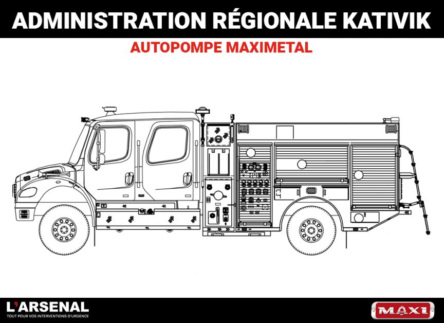 Plan du camion KATIVIK