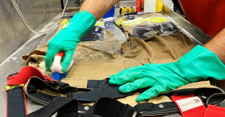 Entretien d'habits de combat