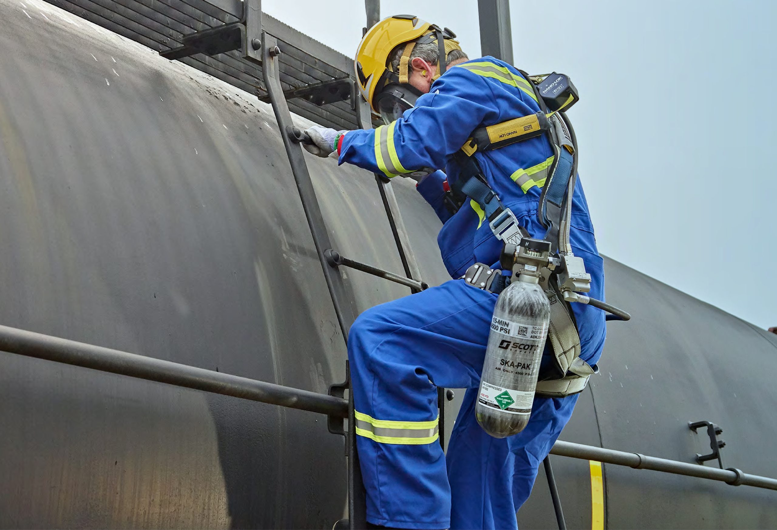 Appareil de protection respiratoire à adduction d'air Ska-Pak AT 3M Scott (SCSAR) – Image 2