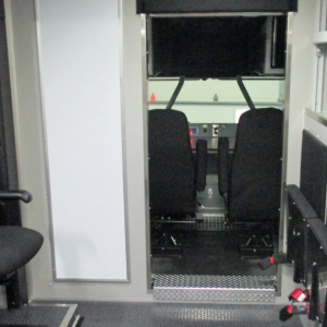 Espace du camion de sauvetage combiné