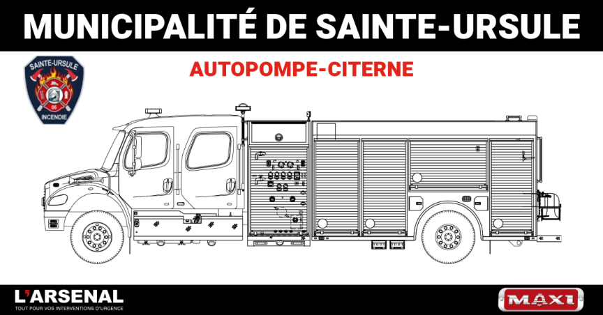 UNE NOUVELLE AUTOPOMPE-CITERNE POUR SAINTE-URSULE