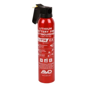L’extincteur aérosol Lithex 500 ml